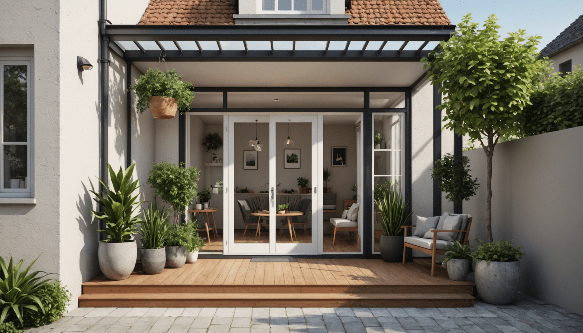 découvrez des idées pratiques de mini véranda pour agrandir l'entrée de votre maison sans engager de gros travaux. transformez votre espace avec style et simplicité.