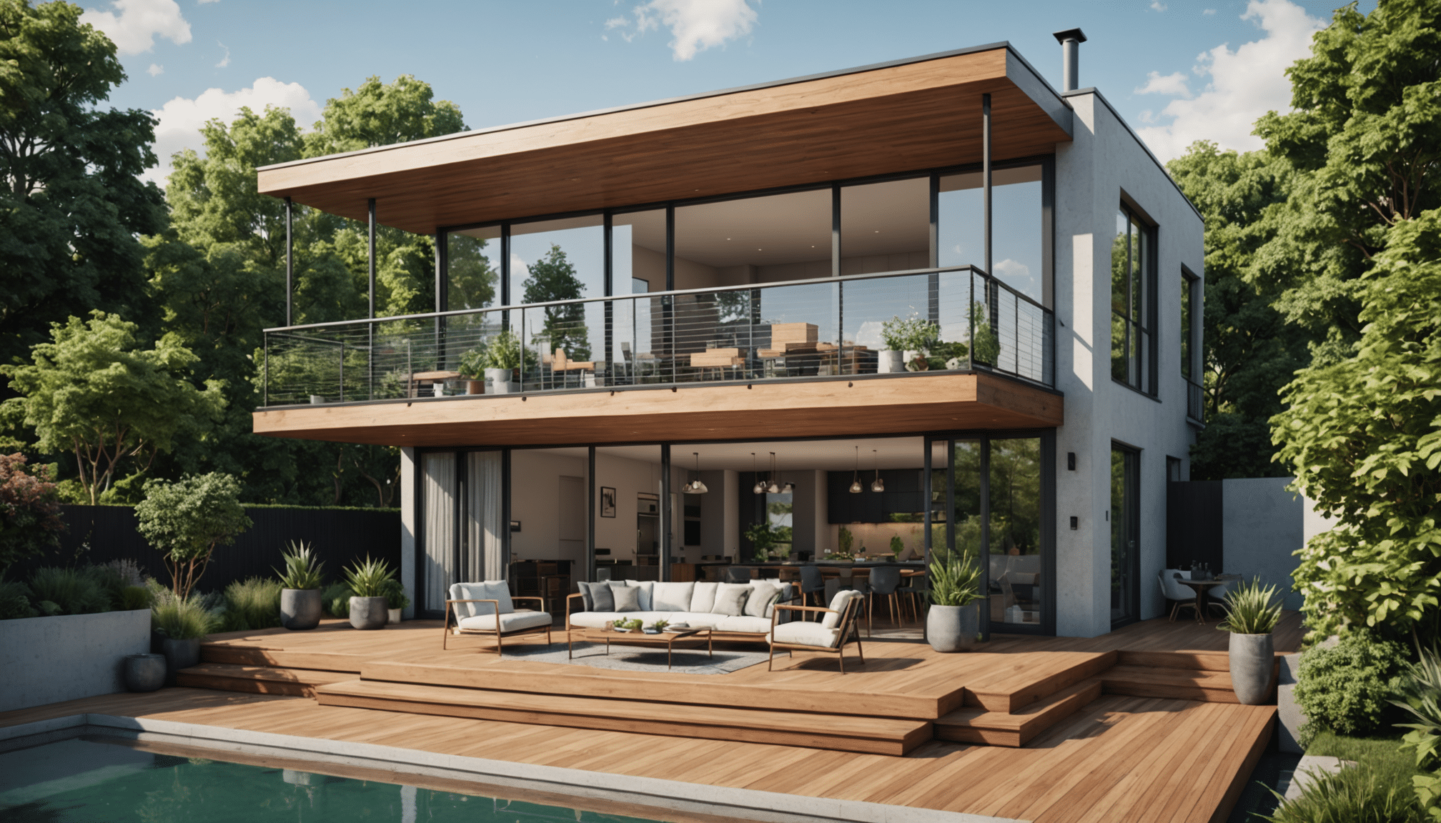 découvrez comment ajouter une terrasse suspendue pour améliorer la rénovation extérieure de votre maison, en alliant esthétisme et fonctionnalité.