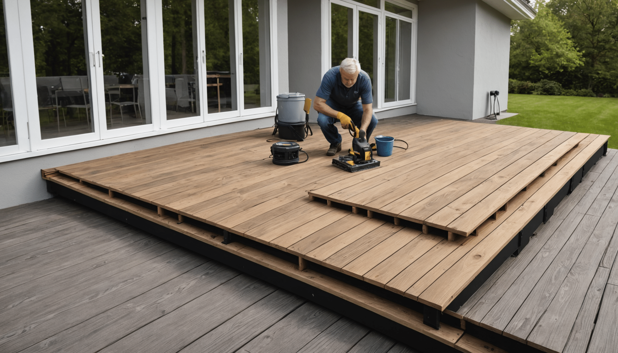 découvrez comment rénover facilement votre terrasse vieillissante grâce à un kit prêt à poser, pour un résultat rapide et professionnel sans effort.