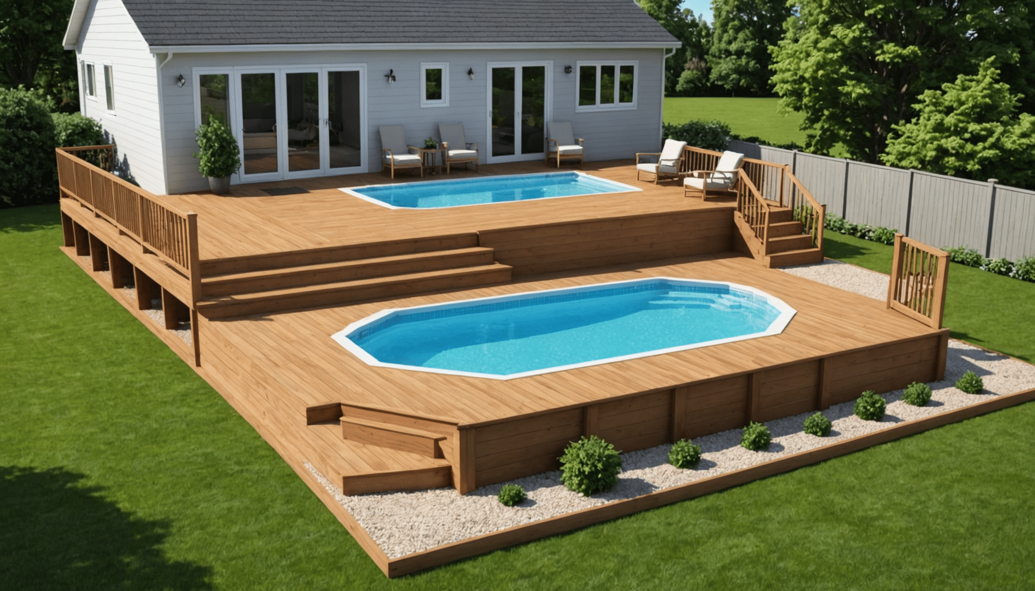 découvrez comment rénover l’accès à votre piscine hors sol grâce à un kit terrasse adapté, pour un espace extérieur sécurisé et esthétique.