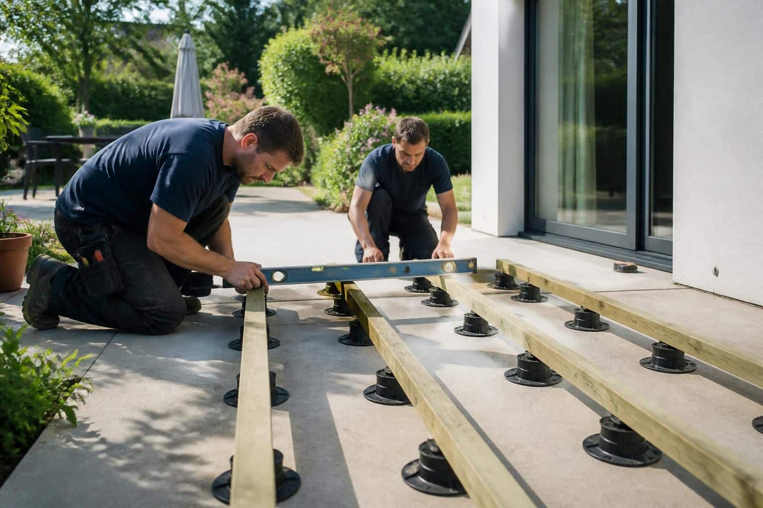 apprenez à installer une terrasse composite en rénovation sur un sol béton ancien, avec des conseils pratiques pour une finition durable et esthétique.