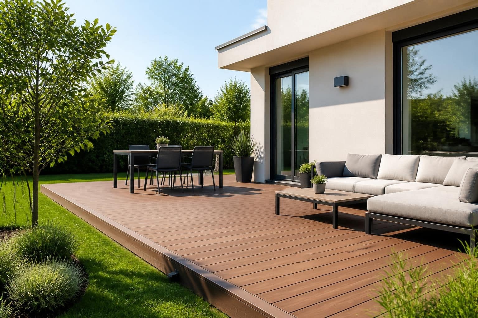 découvrez dans quels cas une terrasse prête à poser est l'option idéale pour aménager rapidement et facilement votre espace extérieur.