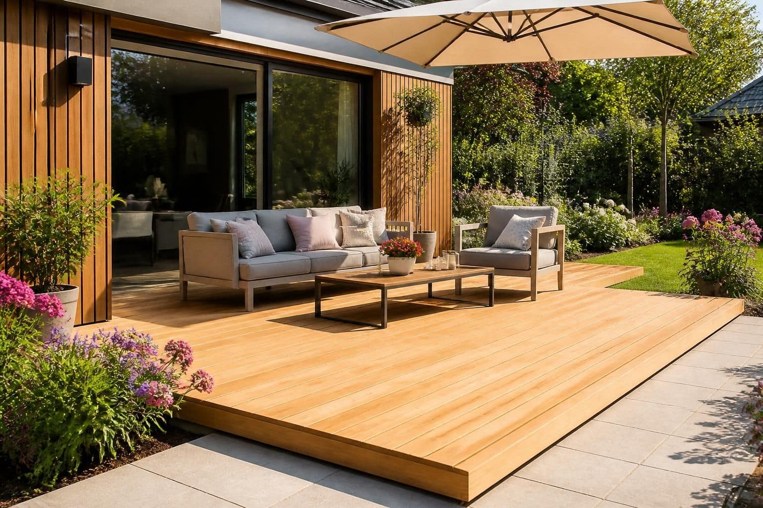 découvrez dans quels cas une terrasse prête à poser est l'option idéale pour votre extérieur, alliant rapidité d'installation et esthétique.
