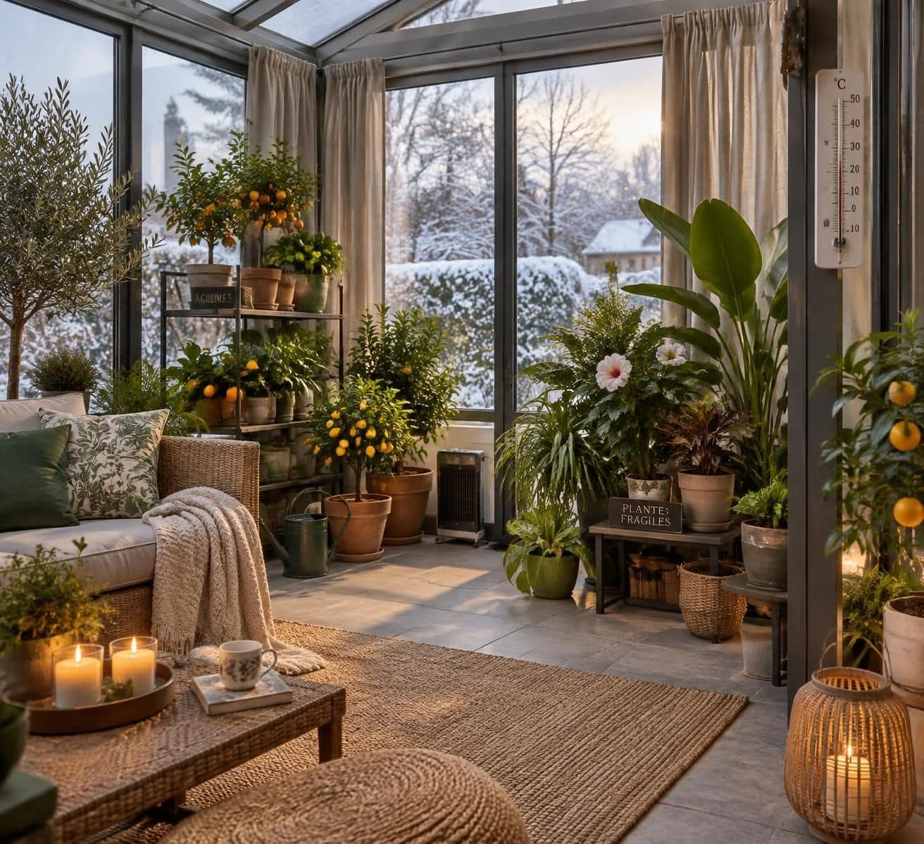 d&eacute;couvrez comment am&eacute;nager une v&eacute;randa en jardin d&rsquo;hiver pour prot&eacute;ger vos plantes fragiles et leur offrir lumi&egrave;re, chaleur et humidit&eacute; adapt&eacute;es.