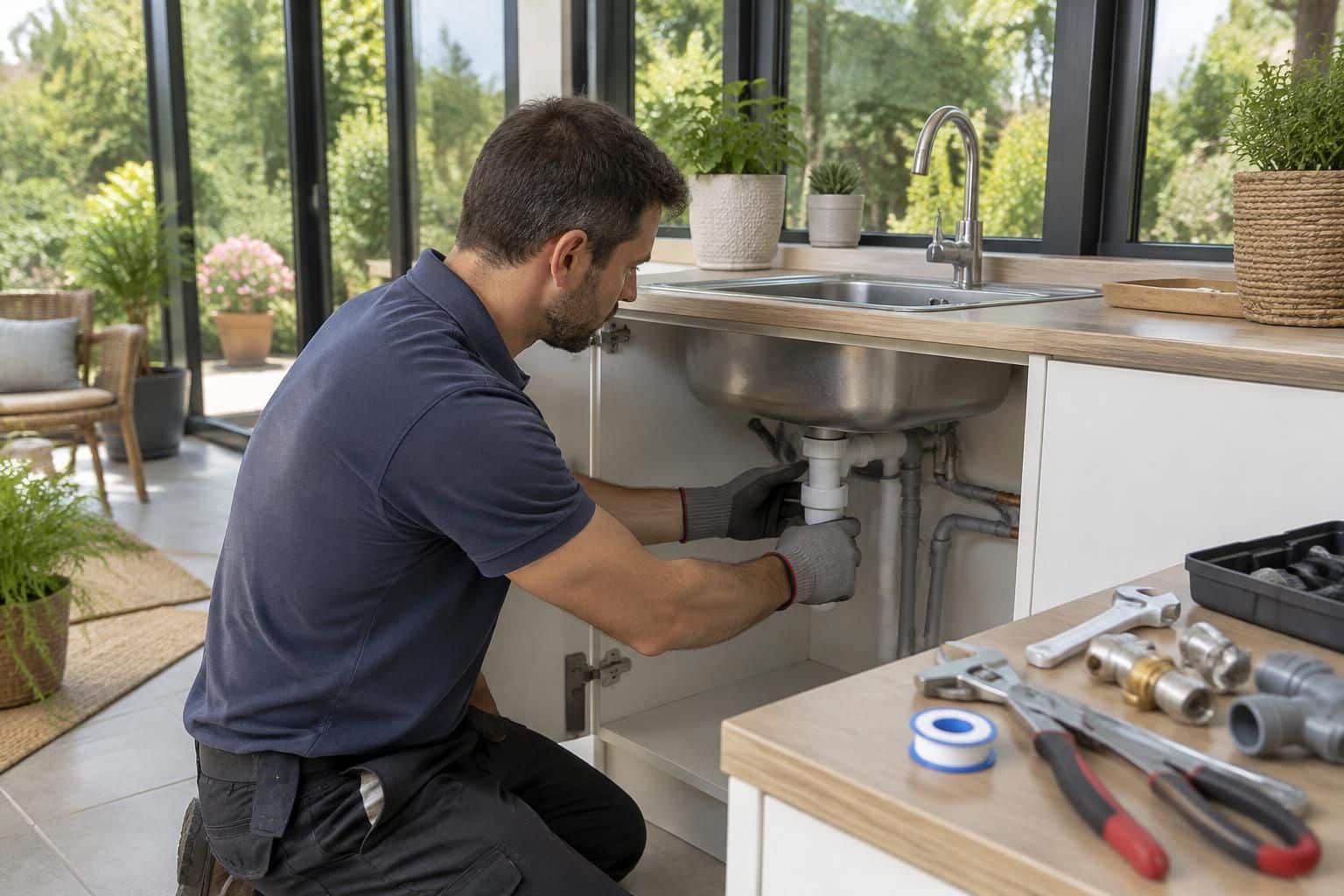 découvrez comment installer un point d’eau dans une véranda : choix de l’emplacement, raccordements, évacuation et conseils pratiques pour un aménagement réussi.
