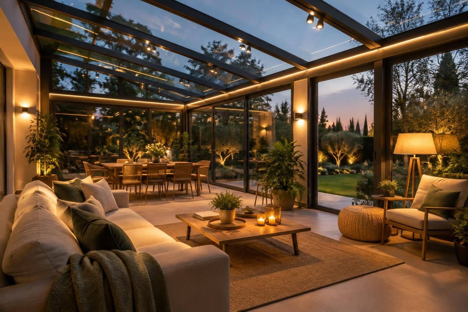 découvrez les solutions d’éclairage adaptées à une véranda sans plafond opaque : luminaires, spots et conseils pour profiter d’un confort optimal.